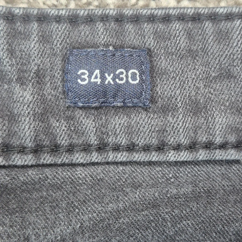 BKE Jake Bootcut Jeans Mens 34x30 Black Washed Stretch Denim